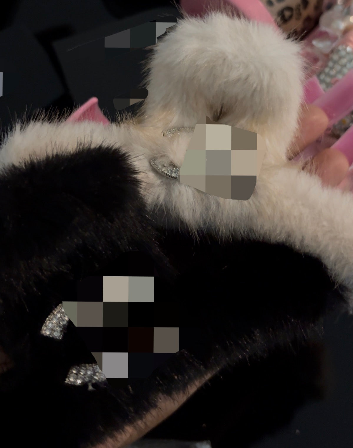 Lux Fur Hair Clipz 🎀 (ready to ship)