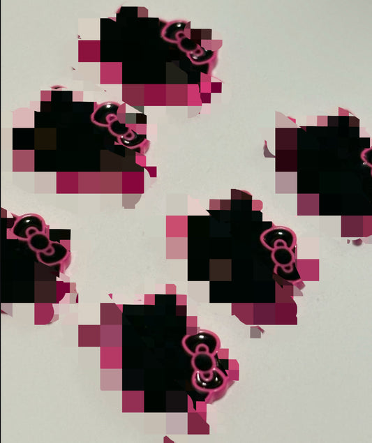 Black Pink Mini Heads