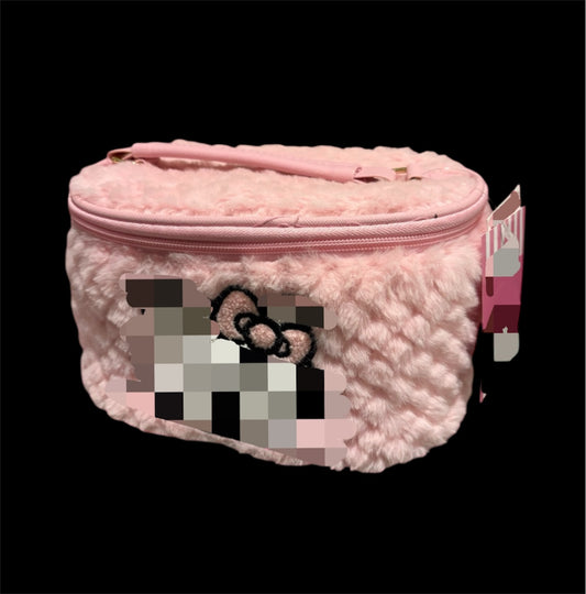 Fluffy KT Makeup Bag 👛