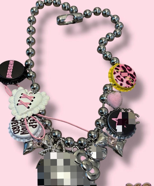 (Freestyle) Bottle Cap Necklace (read description)