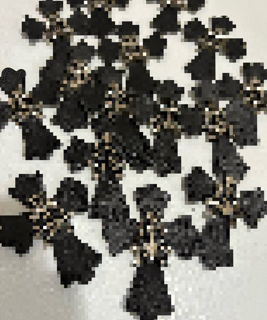 Black Cross Patch