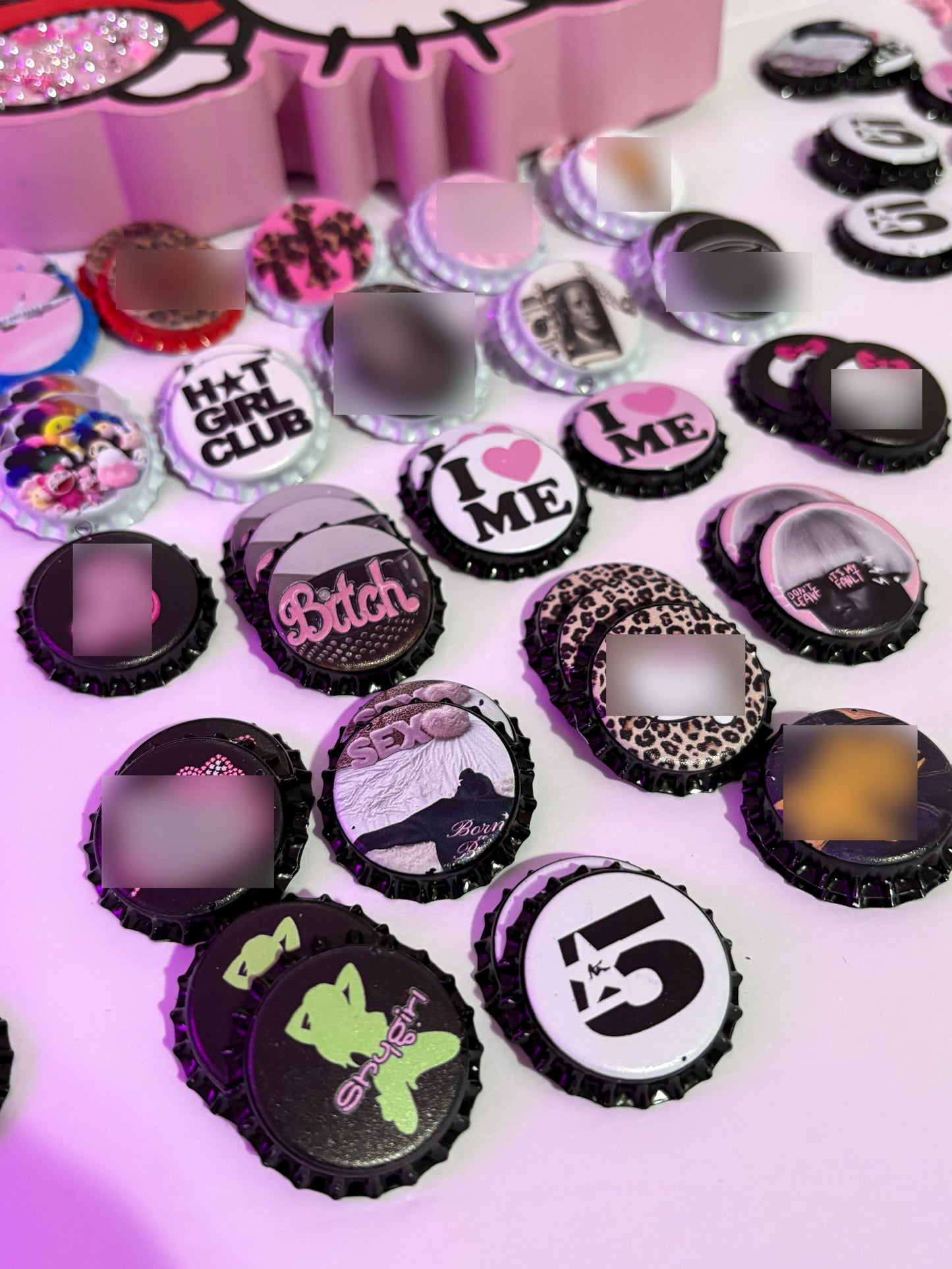 Trendy Bottle Cap Mix