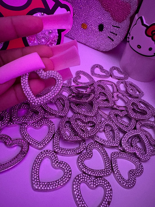 Cutout Bling Heart