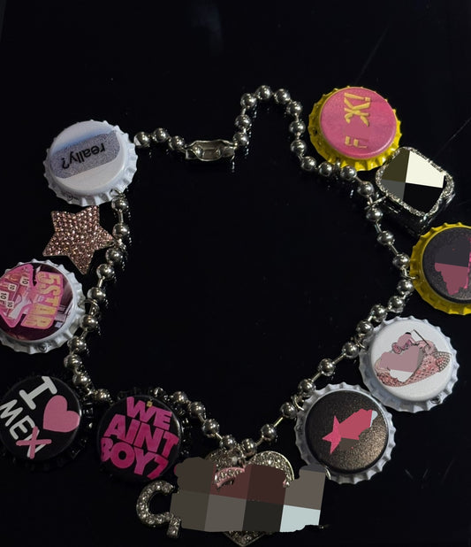 (Freestyle) Bottle Cap Necklace (read description)