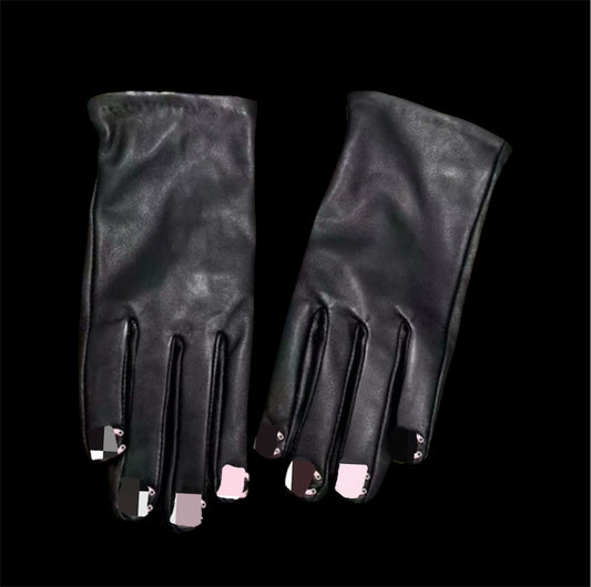 Luxe Leather Gloves 🎀 (read description)